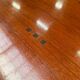 Beautiful and extendable Art Deco design dining table for 6 to 8 people
