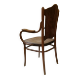 Two art deco armchairs published by kohn in the 20s