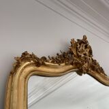 Antique gilded mirror