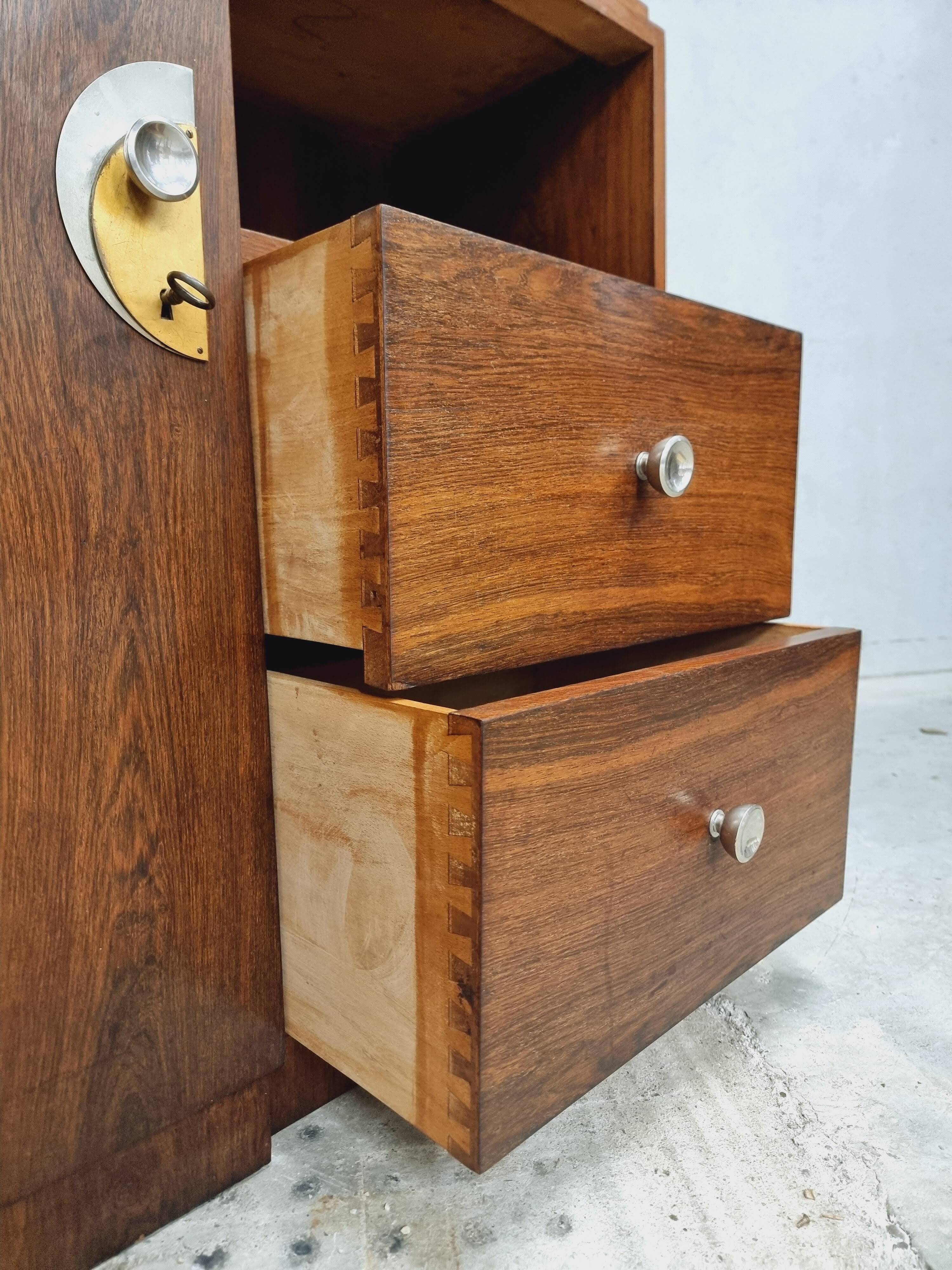 Art Deco sideboard dresser French chest of drawers rosewood