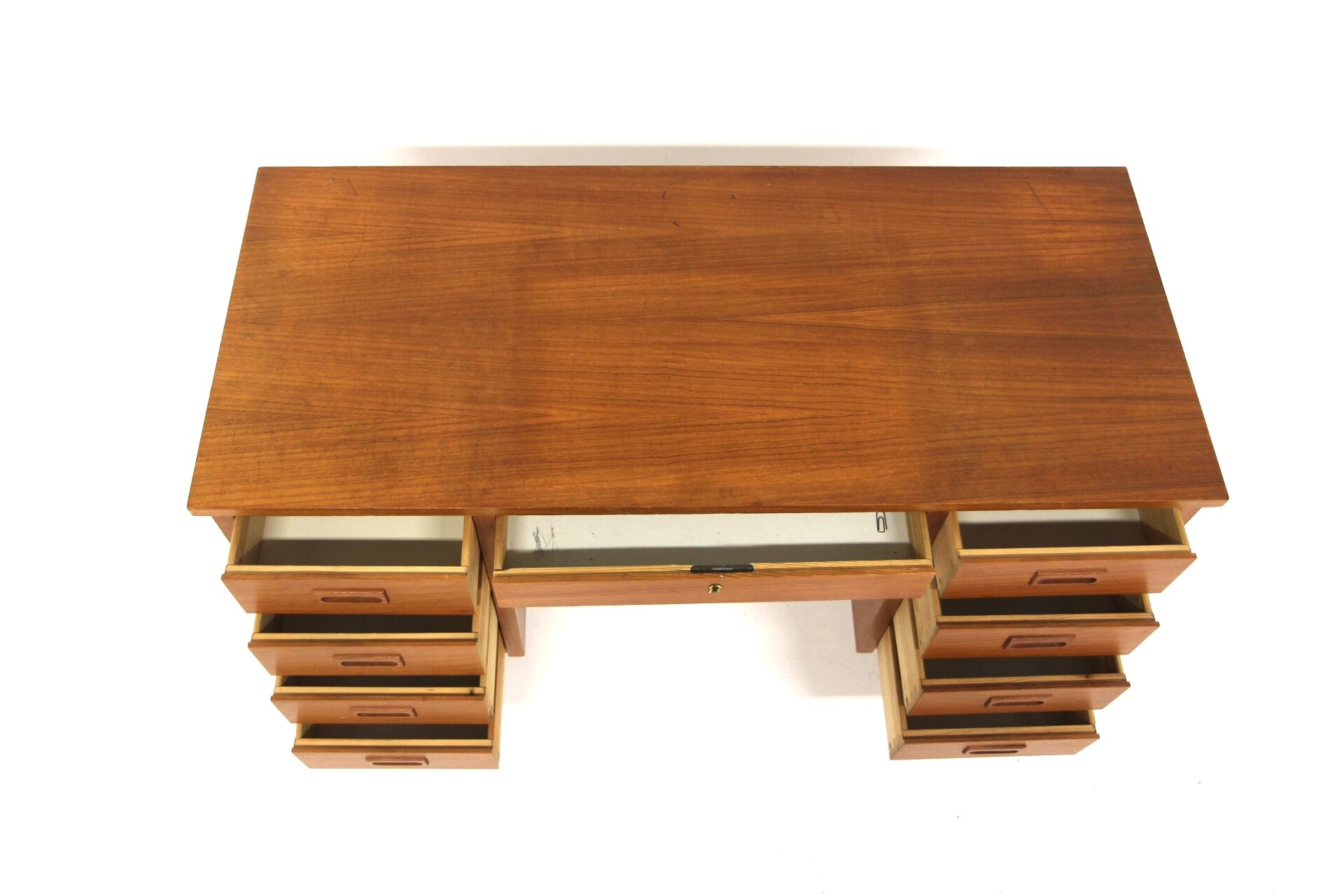 Bureau scandinave en teck, Suède, 1950
