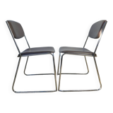 Chrome chairs
