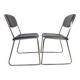 Chaises chrome