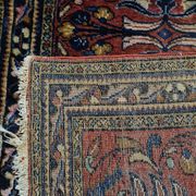 Persian Hand Knotted Half Silk Rug, mid 20th century.