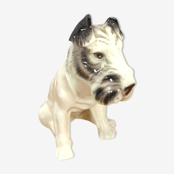 Porcelain statue doggie vintage