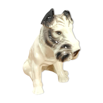 Porcelain statue doggie vintage