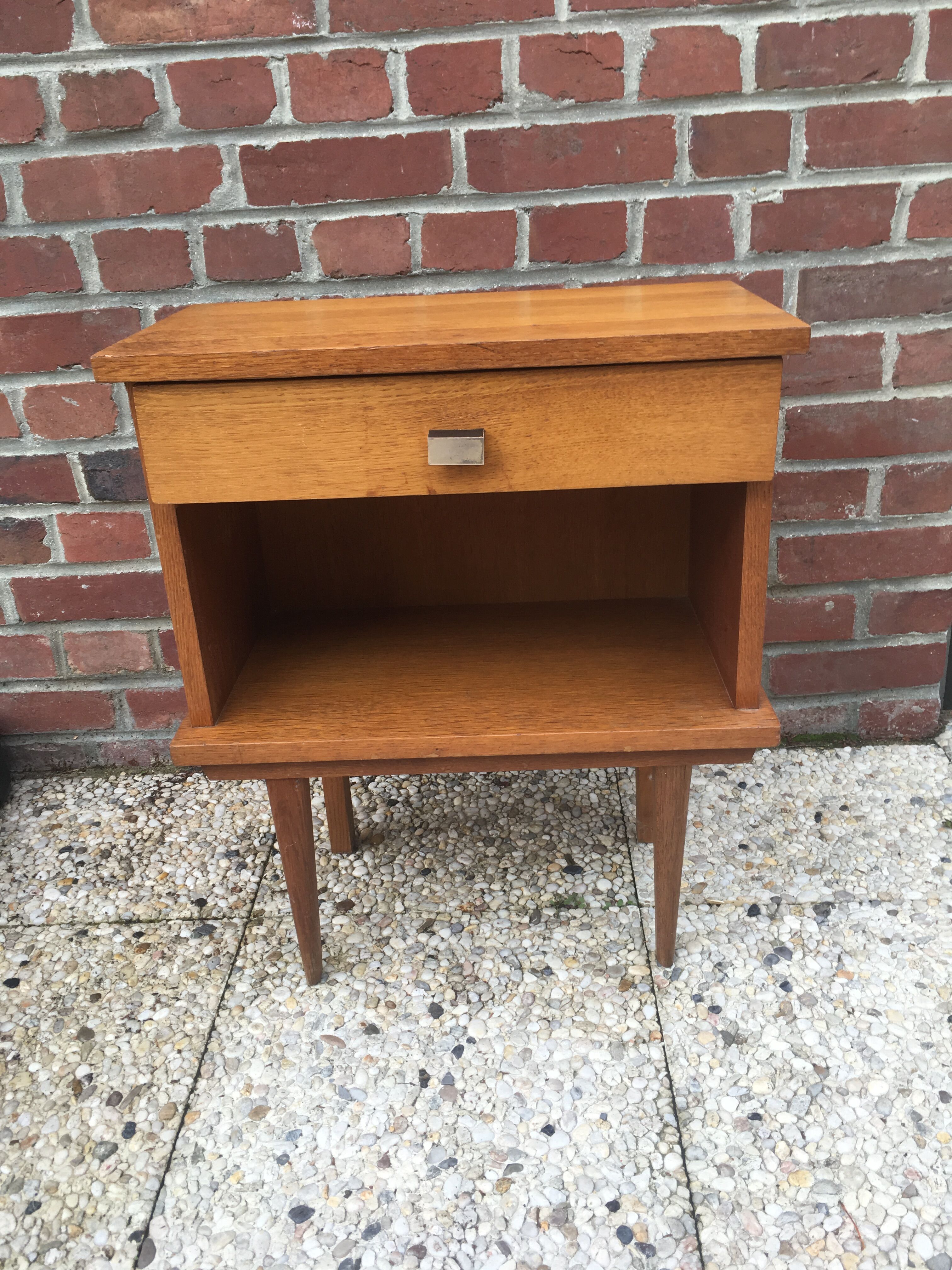 Vintage bedside table