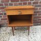 Vintage bedside table