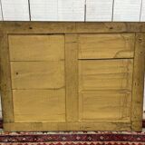 18th-century gilded wooden mirror