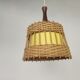 Vintage scandinavian rattan hanging 1960s