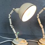 Paire de Lampes de table articulées, années 60