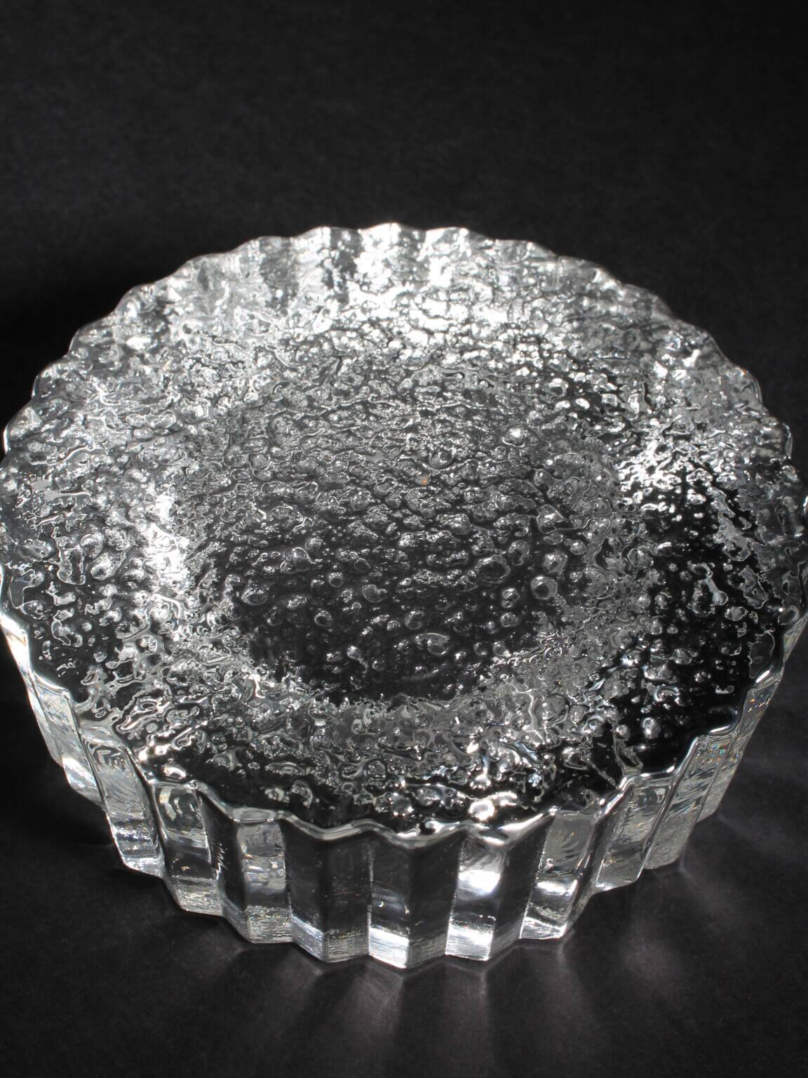 Willy Johansson Crystal Glass Ashtray