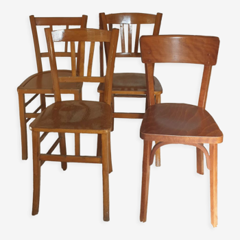 Four bistro chairs