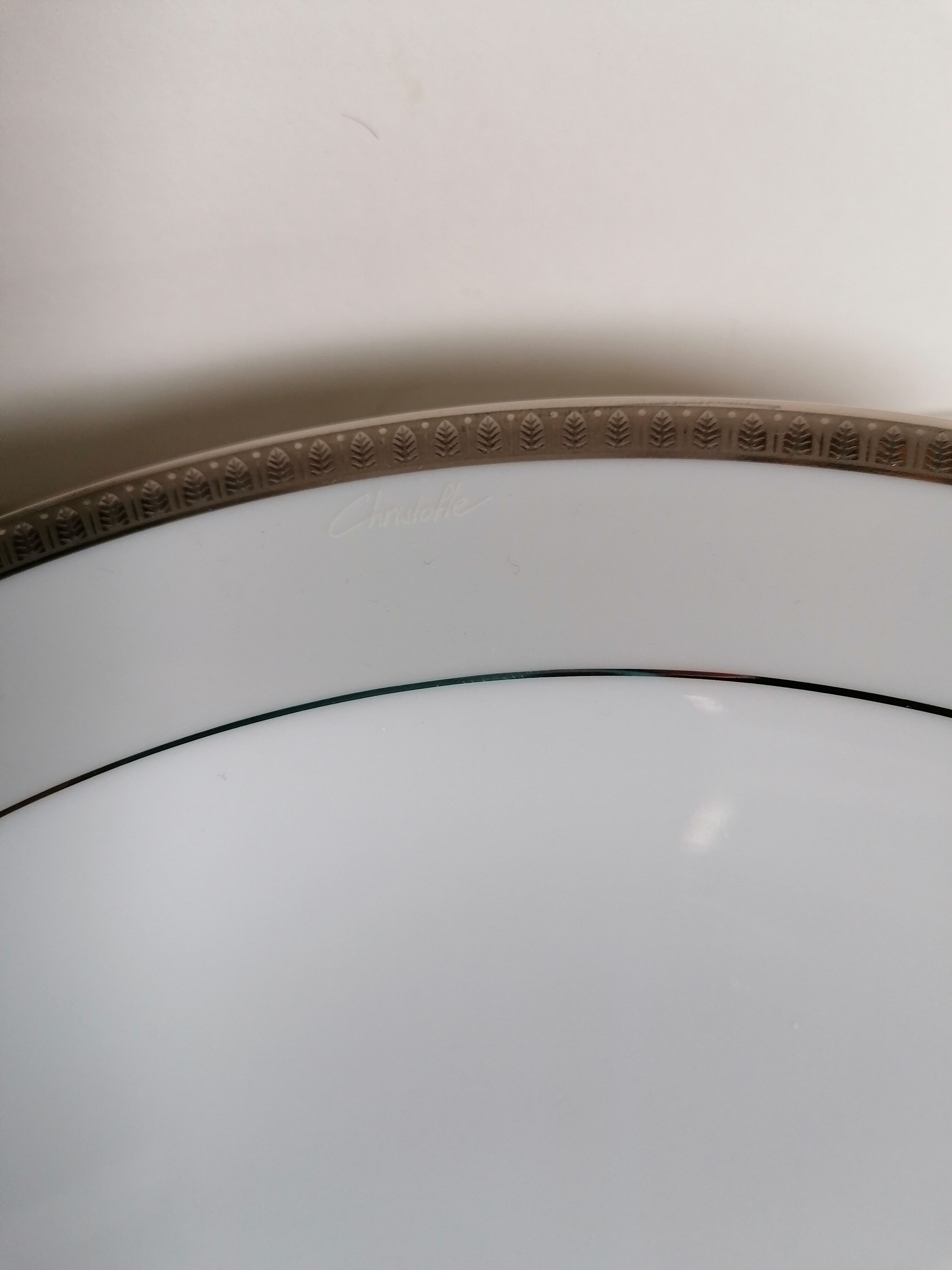 Christofle Malmaison Presentation Plate