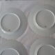 8 flat plates Haviland 426112 Sylvie flowers small roses Limoges