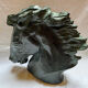 Horse head signed J. Spratt