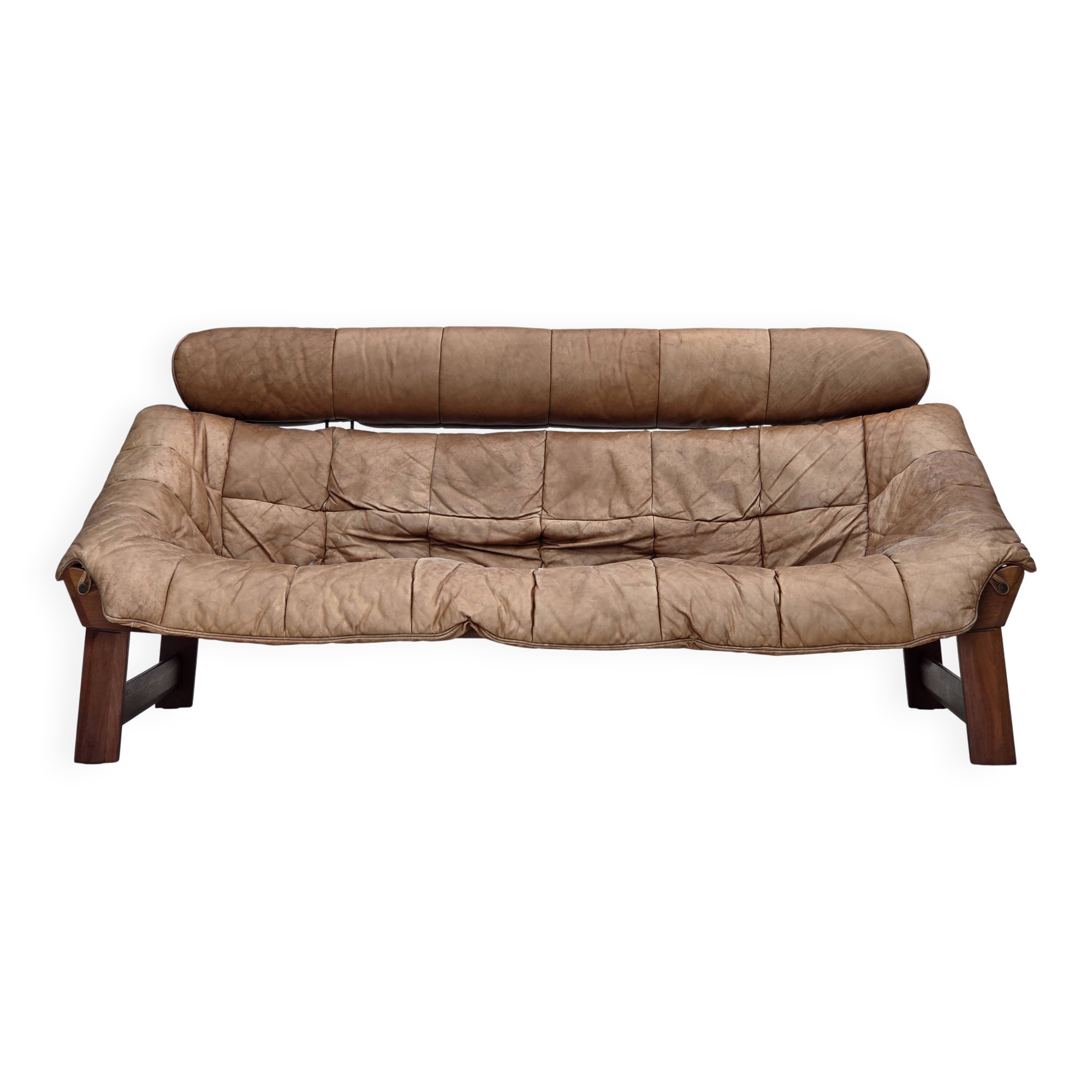 1970s, Norwegian design by Jan Erik Lindgren. 2-seater sofa model "Amazon".