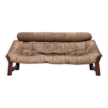 1970s, Norwegian design by Jan Erik Lindgren. 2-seater sofa model "Amazon".