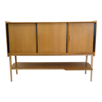 Roger Landault, high sideboard, Meuble ABC, 1950s.