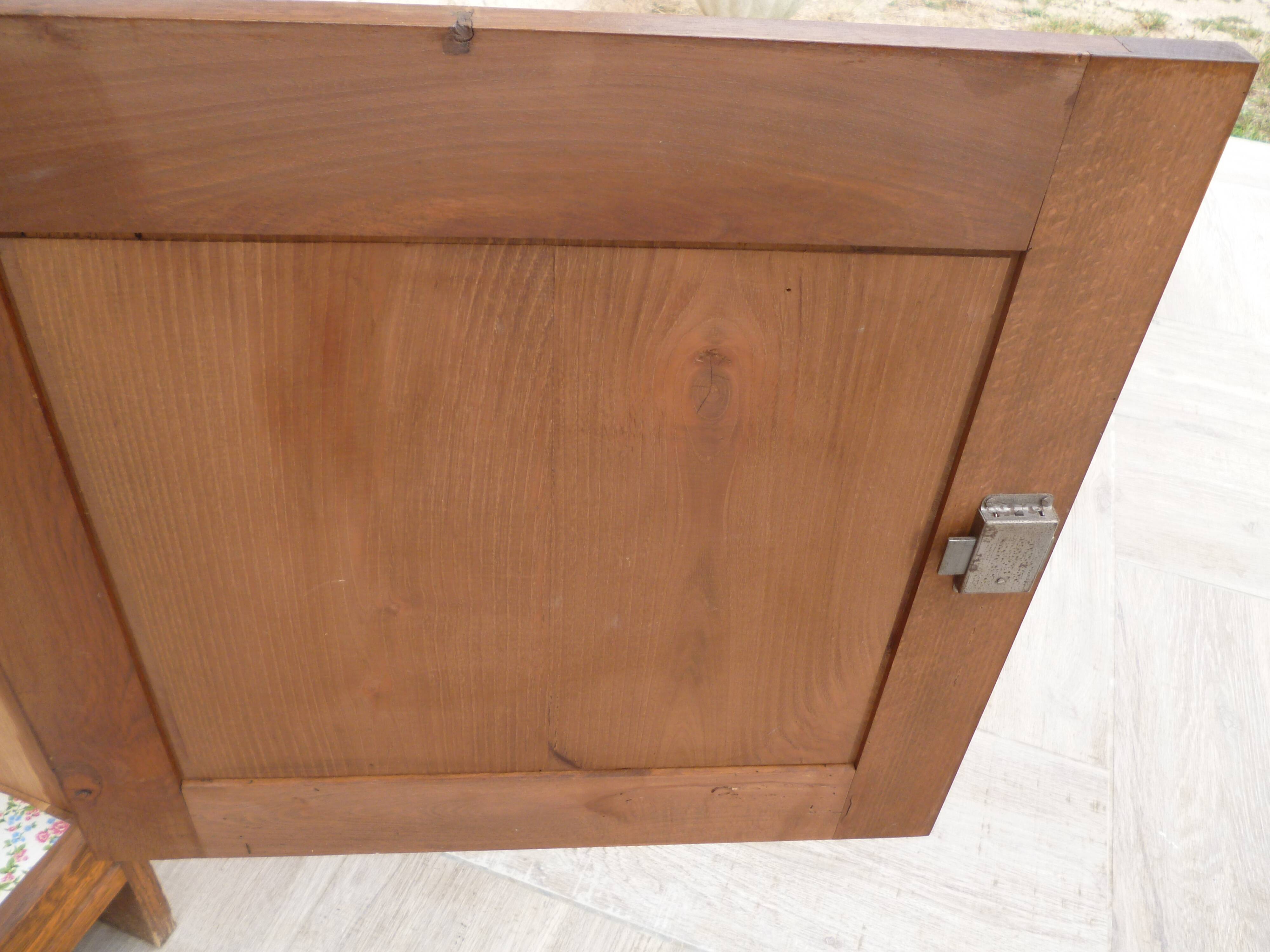 Art Deco massive antique console furniture
