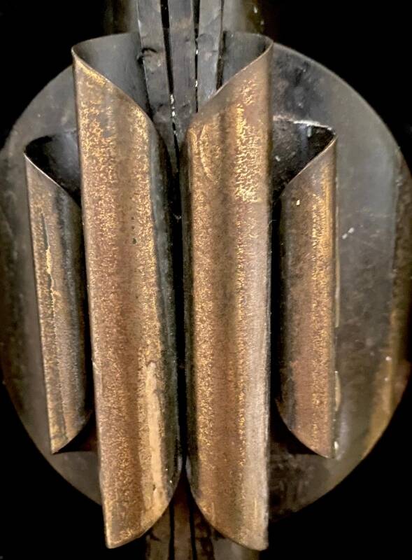 Brutalist candle holder '60 Czeslaw Palczewski