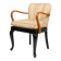 Art Deco Side Chair in Beech, France ca. 1940