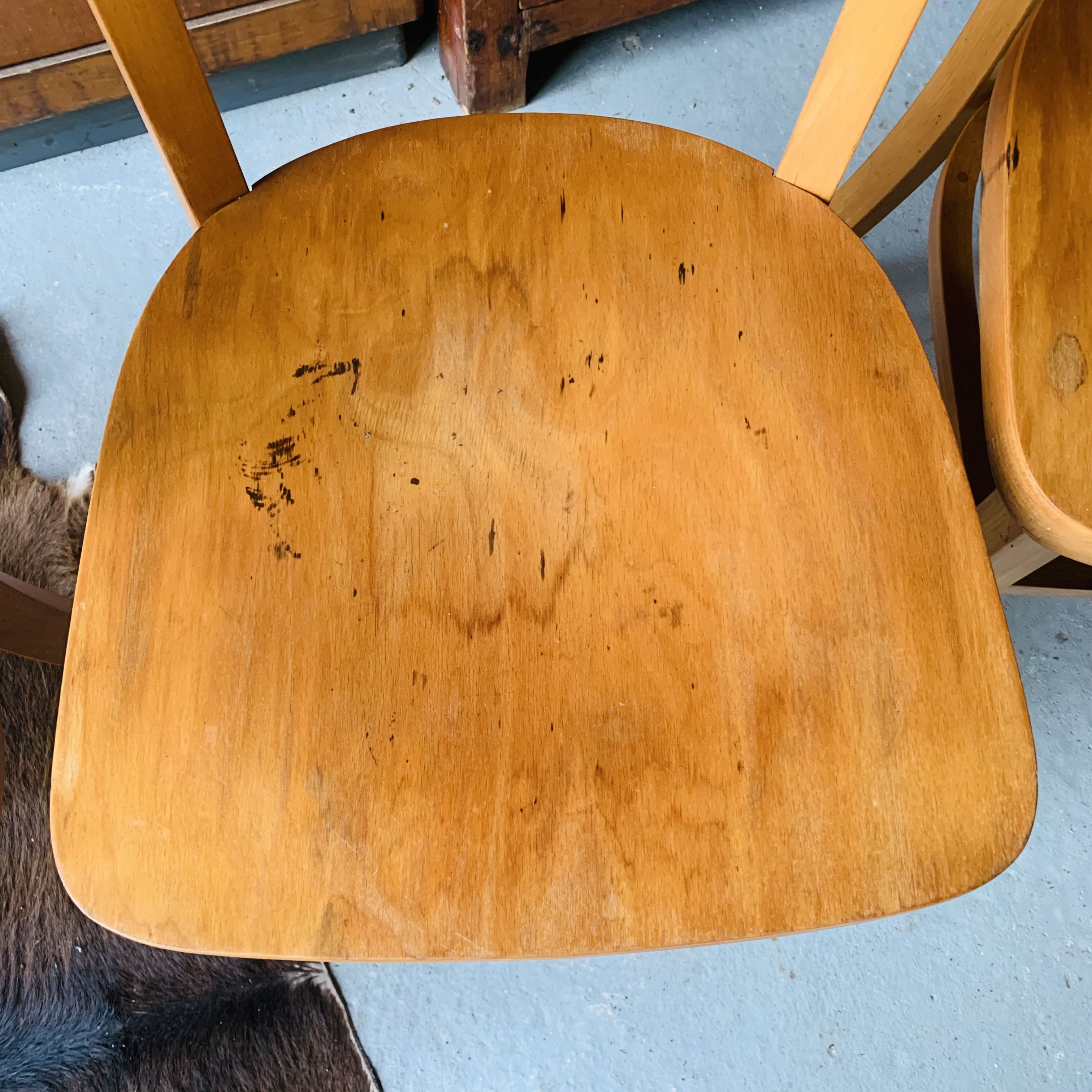 4 bistro chairs