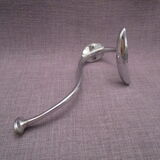 Old peg in chromed metal