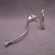 Old peg in chromed metal