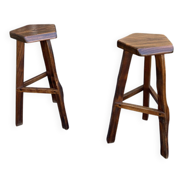 Paire de tabourets de bar Aranjou