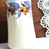 Vintage jug, ceramic toilet jug, pitcher, bathroom decor.