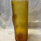 Amber glass carafe