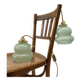 Pair of Art Deco portable lamps