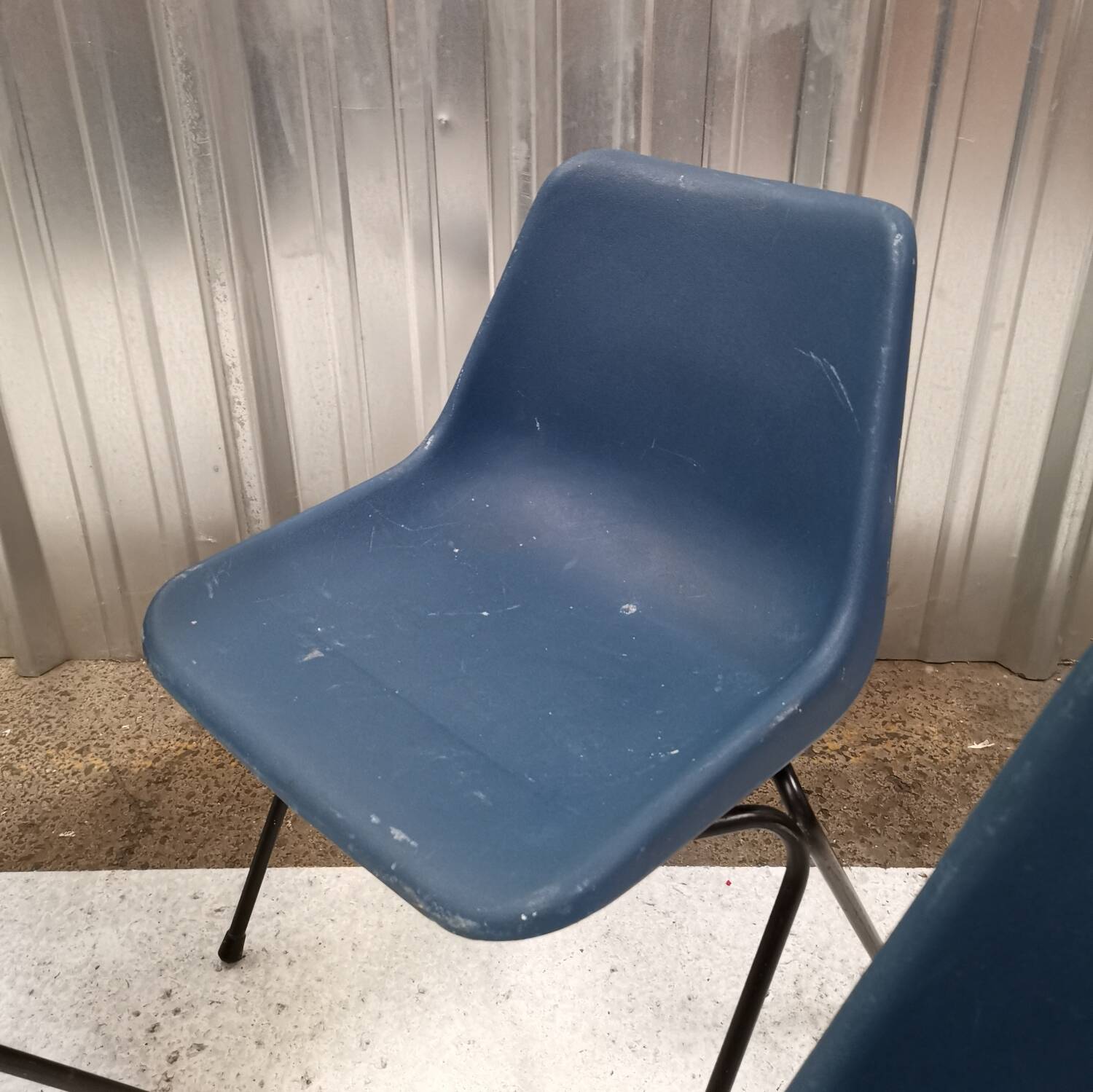 Set of 4 Polyprop chairs, Robin Day, Hille