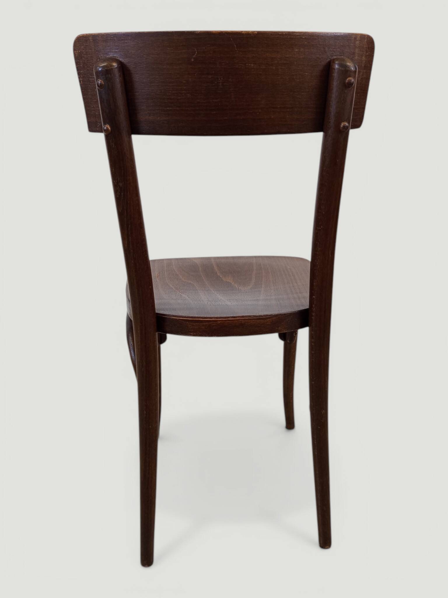 Set of 4 bistro chairs attributed to Thonet – Czechoslovakia
