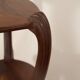 Art Nouveau Side Table in Mahogany Attributed to Majorelle