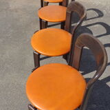 Set of 4 Bruno Rey chairs