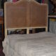 Beds caned in pair, end 19th century, circa 1890