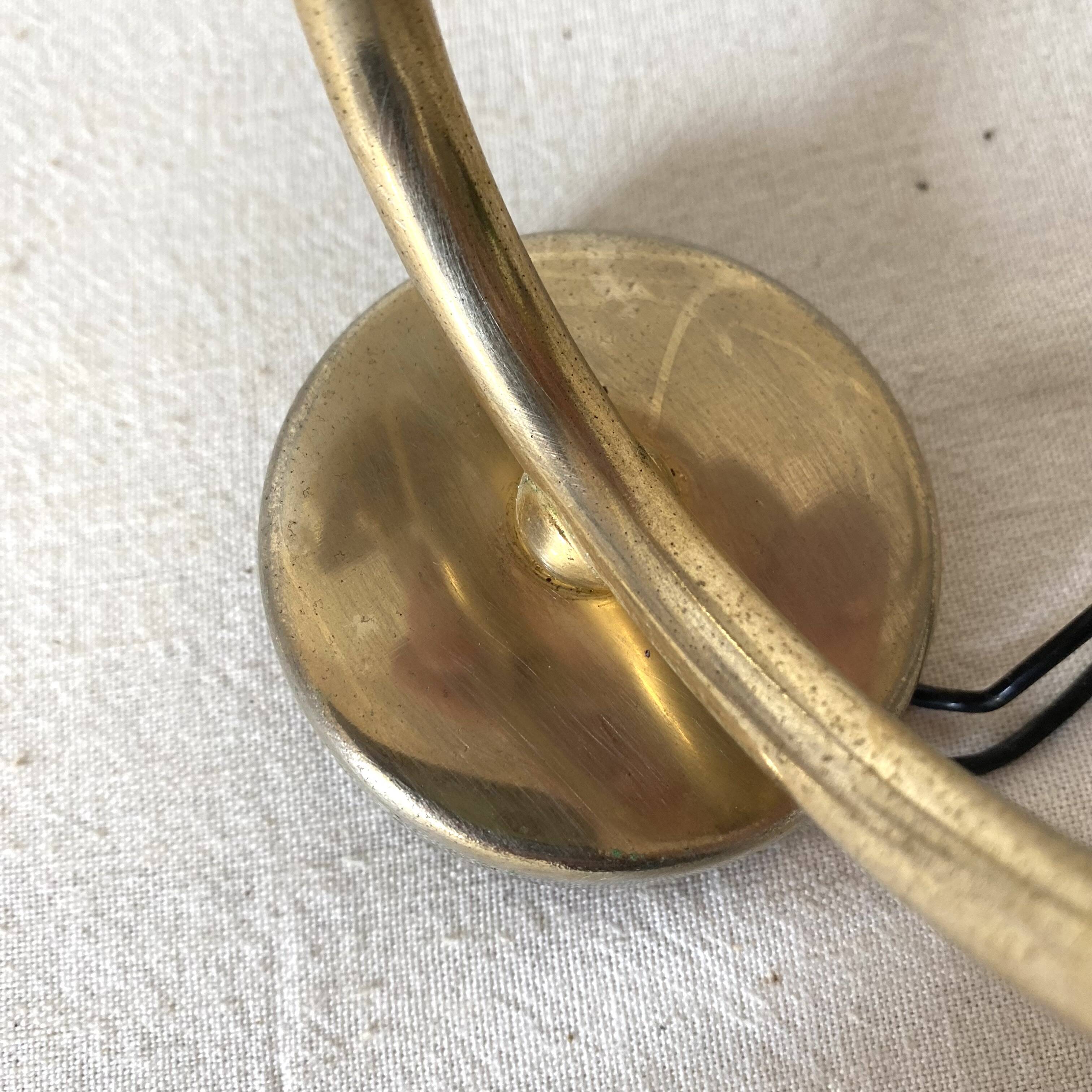 Pair of opaline wall lights from the 1960s