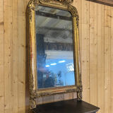 Louis Philippe mirror with a mercury pediment