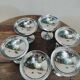 6 stainless steel standing dessert cups by Rémy letang