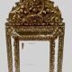 Miroir a parcloses en cuivre repoussé XIX siècle