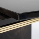 Lacquered wood bar table, 1970s