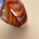 Large Vintage Pop Art Opaline Florence Vase Design 1970s, Italy