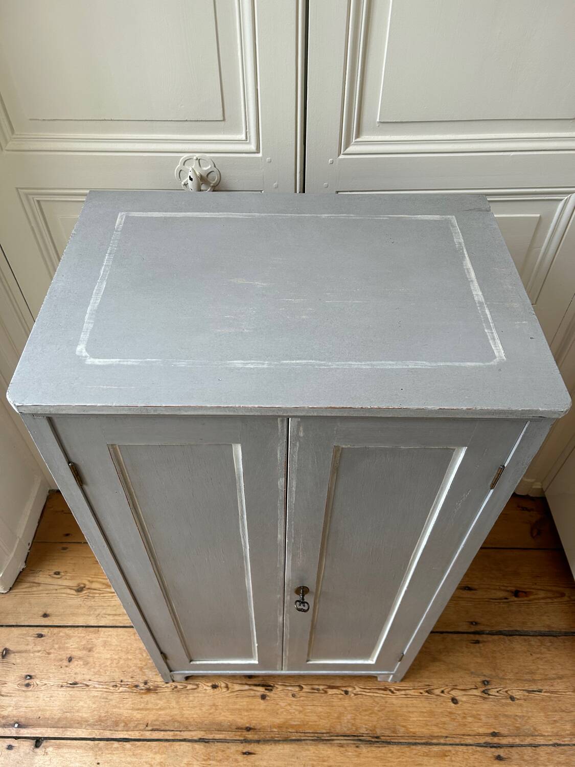 2-door patinated sideboard