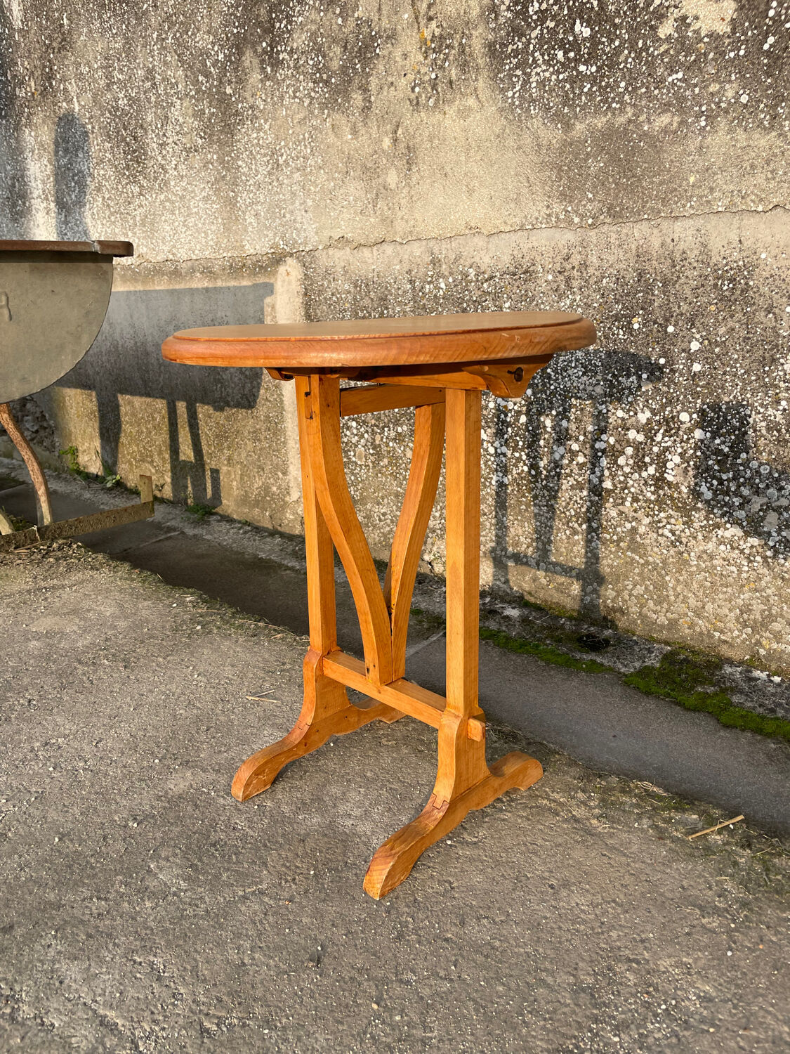 Small old side table