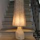 Large sculpted stone lamp, in the style of Albert Tormos, 1970s.