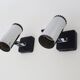 Pair of Targetti style adjustable spotlight wall lights from the 1970s