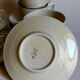 Huit tasses à café porcelaine fine Tchécoslovaque ART-DÉCO années 40