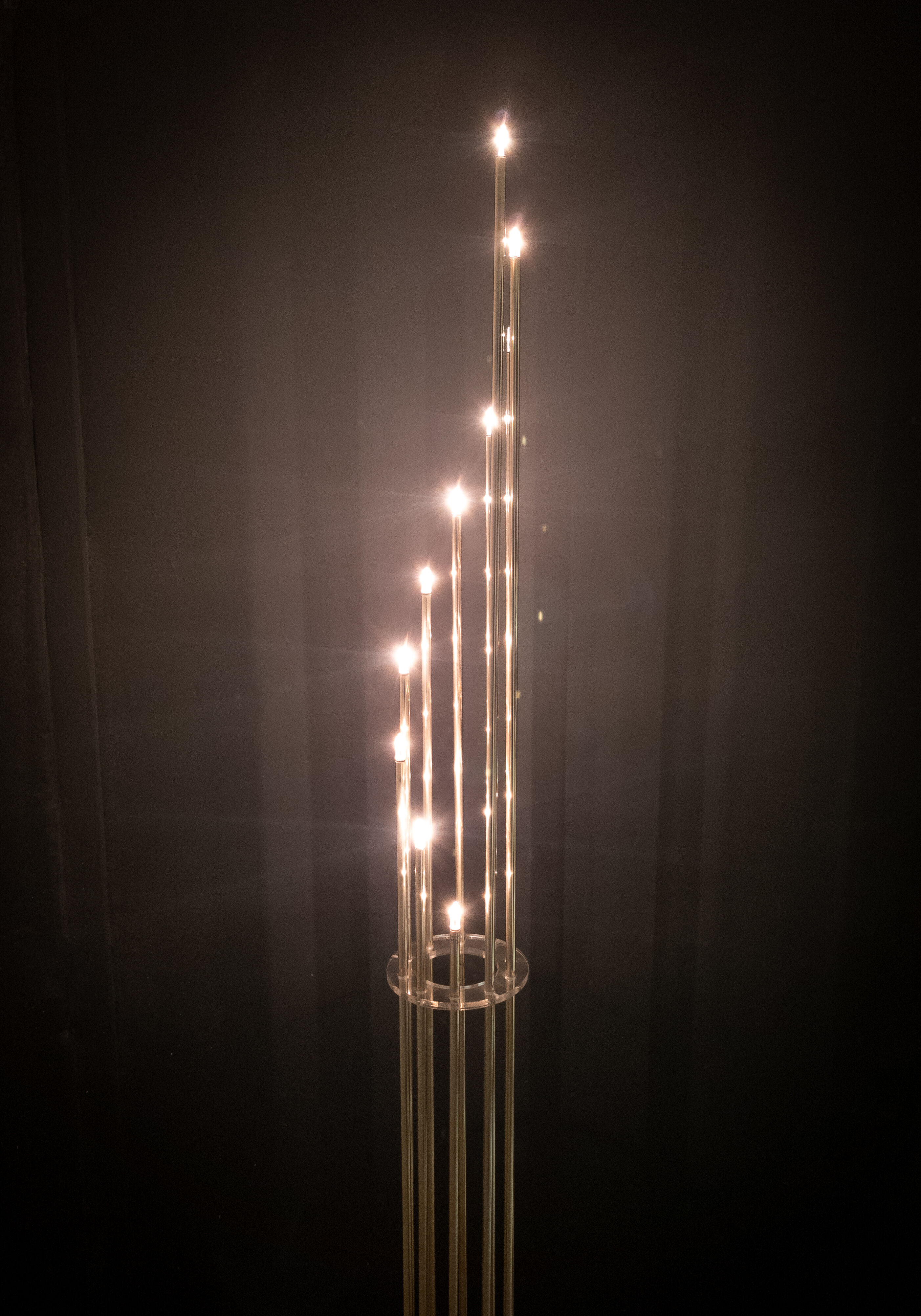 Lampadaire en laiton